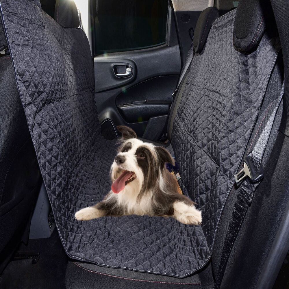 Capa Protetora de Banco Traseiro Veicular Impermeável Universal Preto 